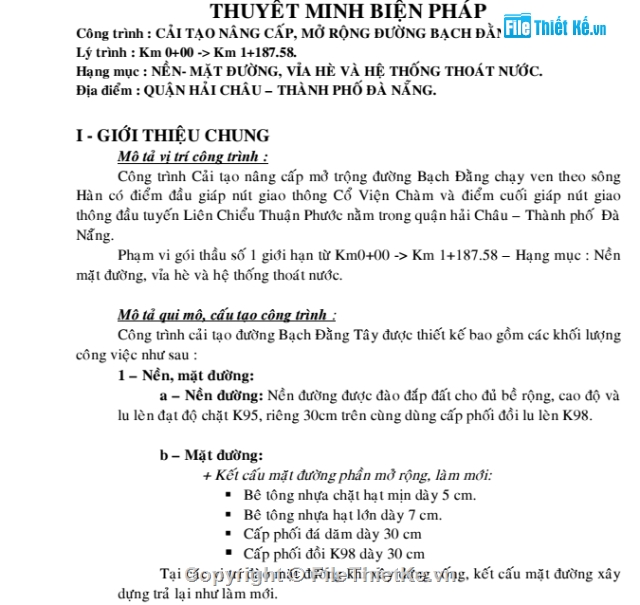 thi công đường,Biện pháp thi công đường,Biện pháp thi công